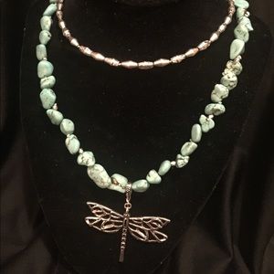 Semi precious stone necklace